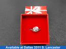 Ring - Engagement Set - White Gold 14k (.585) 5.4 grams Size 10.5