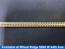 Bracelet - Yellow Gold 10k (.417) 7.5 grams 21 inch