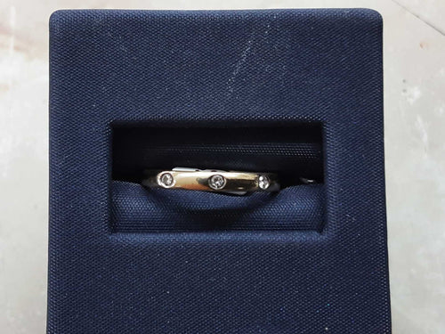 Ring - Wedding Band - Yellow Gold 10k (.417) 1.3 grams Size 20