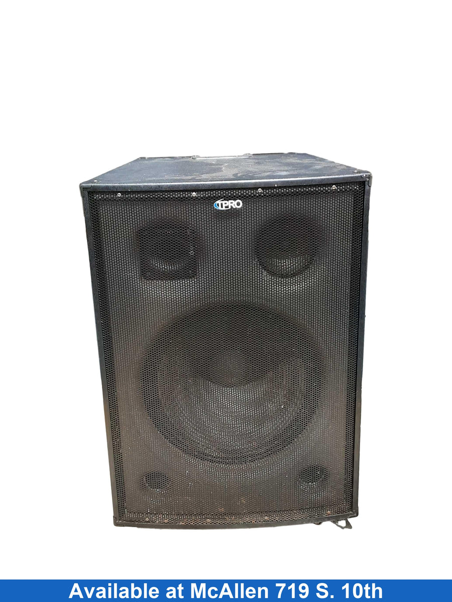 Technical Pro Xmega Black Floor Speaker