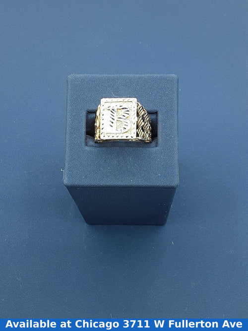 Men's Ring - Yellow Gold 14k (.585) 5.9 grams Size 9