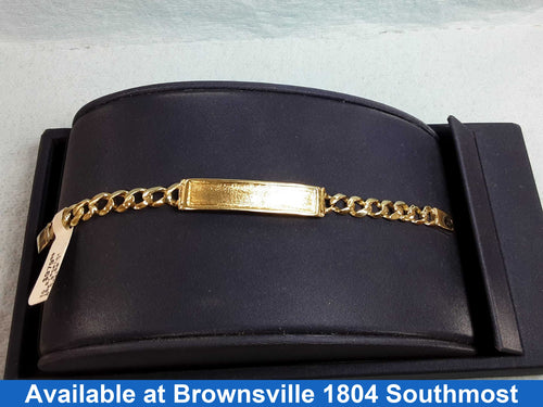 ID Bracelet - Yellow Gold 10k (.417) 9.8 grams 5 inch