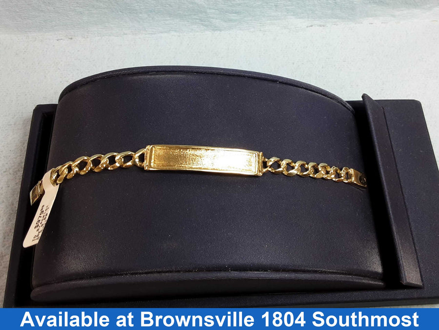 ID Bracelet - Yellow Gold 10k (.417) 9.8 grams 5 inch