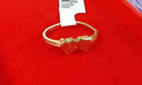 Women's Ring - Yellow Gold 10k (.417) 1 grams Size 2