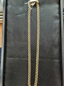 Cuban Link Chain - Yellow Gold 14k (.585) 90.1 Grams 24 Inch