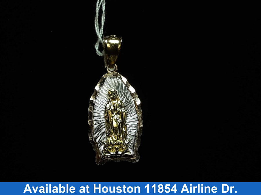 Religious Pendant - Tricolor Gold 14k (.585) 3.8 grams