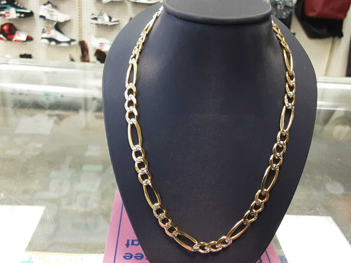 Figaro Chain - Yellow Gold 14k (.585) 39.7 grams 24 inch