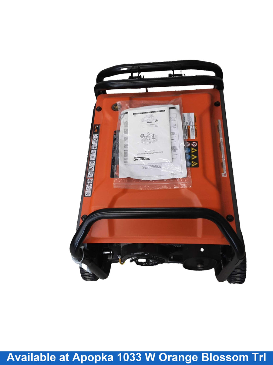 Generac Gp6500 Orange Generator