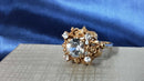 Women's Ring - Yellow Gold 14k (.585) 4.2 grams Size 20