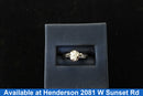 Women's Ring - Solitaire - White Gold 14k (.585) 2.6 grams Size 20