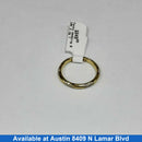 Ring - Wedding Band - Yellow Gold 18k (.750) 2.3 grams Size 6.5