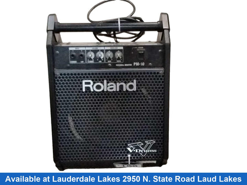 Roland Pm-10 Black Guitar Amplifier
