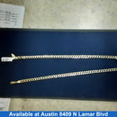 Cuban Link Chain - Yellow Gold 14k (.585) 18 grams 20 inch