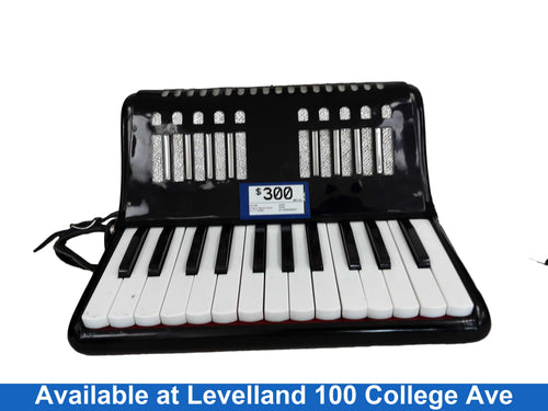Milan Black Piano Accordion