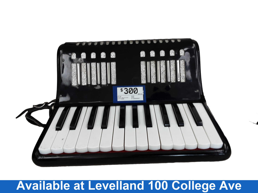Milan Black Piano Accordion