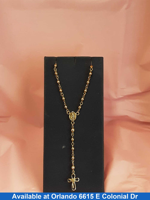 Bead Chain - Yellow Gold 14k (.585) 7.8 grams 20 inch