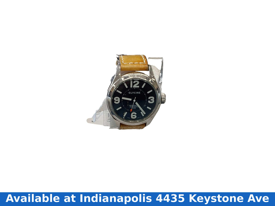 Glycine Ref.3849 Silver Regular Watch