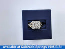 Ring - Engagement Set - White Gold 10k (.417) 7.2 grams Size 7