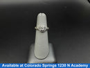 Women's Ring - White Gold 14k (.585) 4.4 grams Size 5