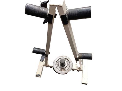 Gap Barbell Weigth Holder Rack A Frame Stand White Other Collectible