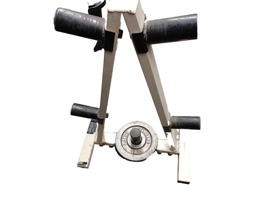 Gap Barbell Weigth Holder Rack A Frame Stand White Other Collectible