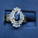 Women's Ring - Yellow Gold 14k (.585) 4.2 grams Size 6.5