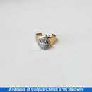 Women's Ring - Yellow Gold 14k (.585) 7.5 grams Size 8