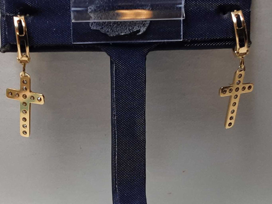 Earrings - Yellow Gold 14k (.585) 1.4 grams