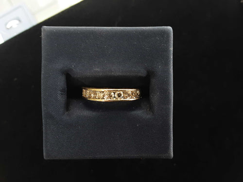 Ring - Wedding Band - Yellow Gold 14k (.585) 2.6 grams Size 20