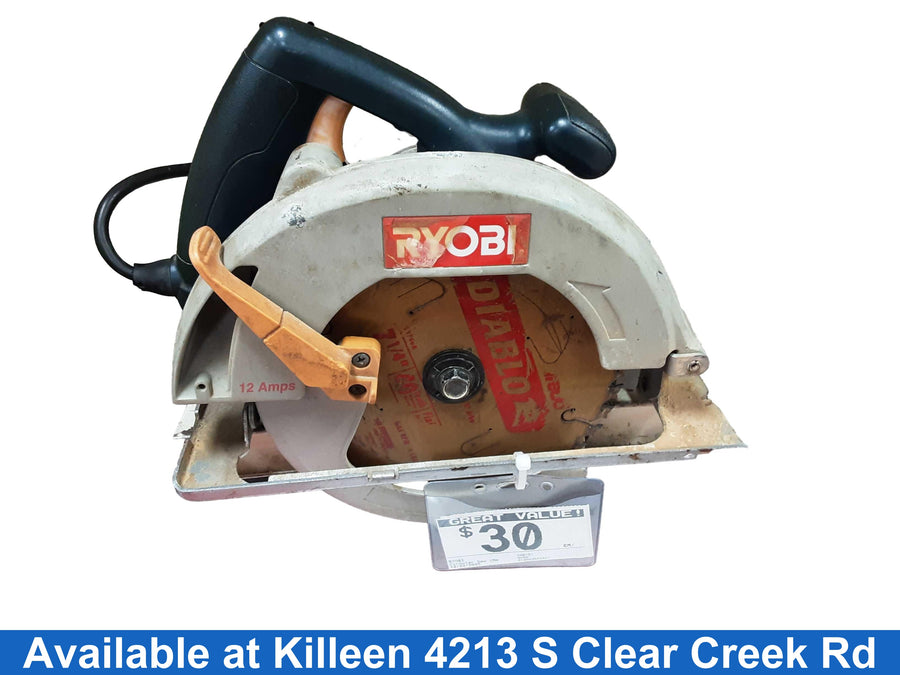 Ryobi Csb121 Gray Corded Circular Saw