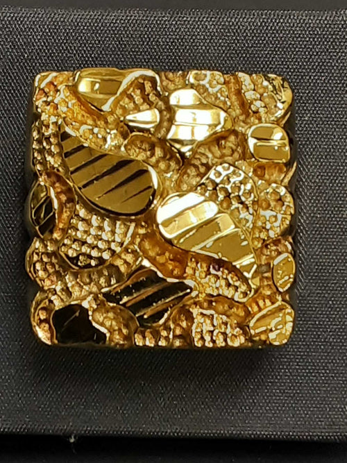 Men's Ring - Yellow Gold 10k (.417) 11.2 grams Size 13.5