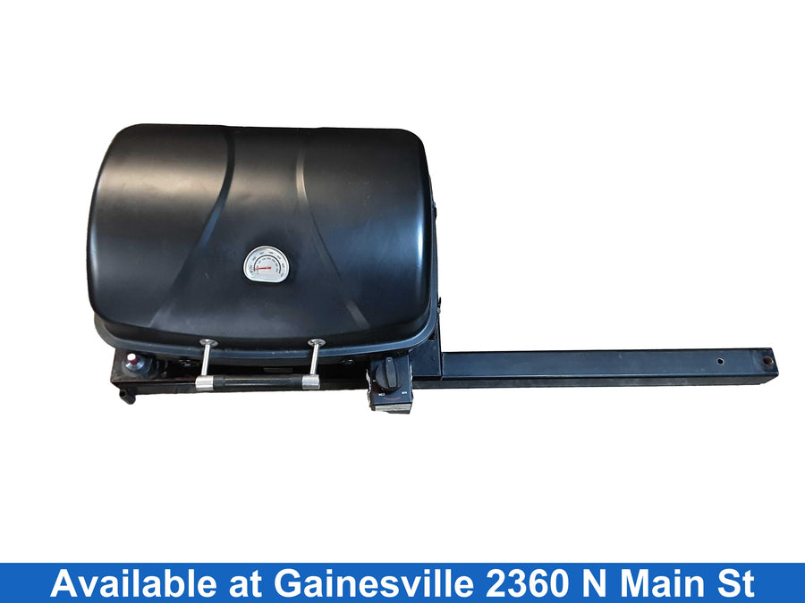Black Gas Grill / Smoker