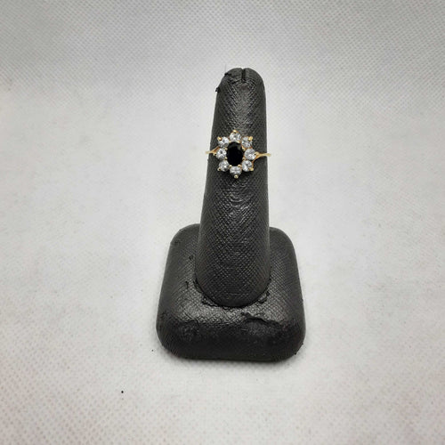 Ring - Wedding Set - Yellow Gold 10k (.417) 2.3 grams Size 5.5