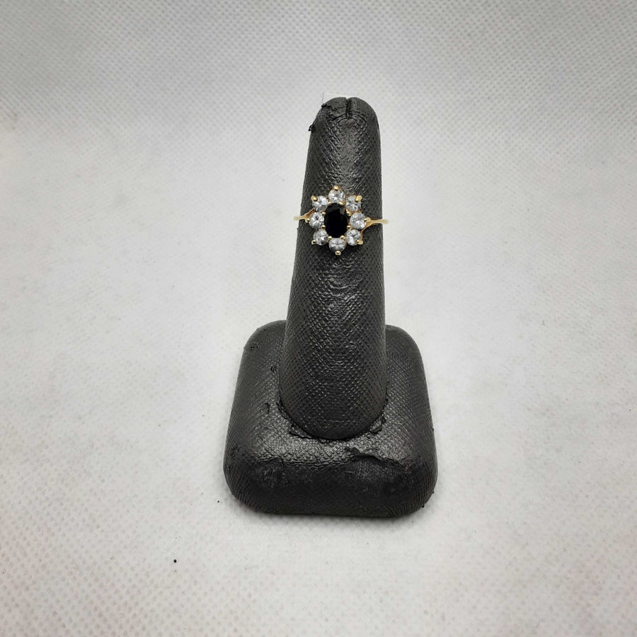 Ring - Wedding Set - Yellow Gold 10k (.417) 2.3 grams Size 5.5