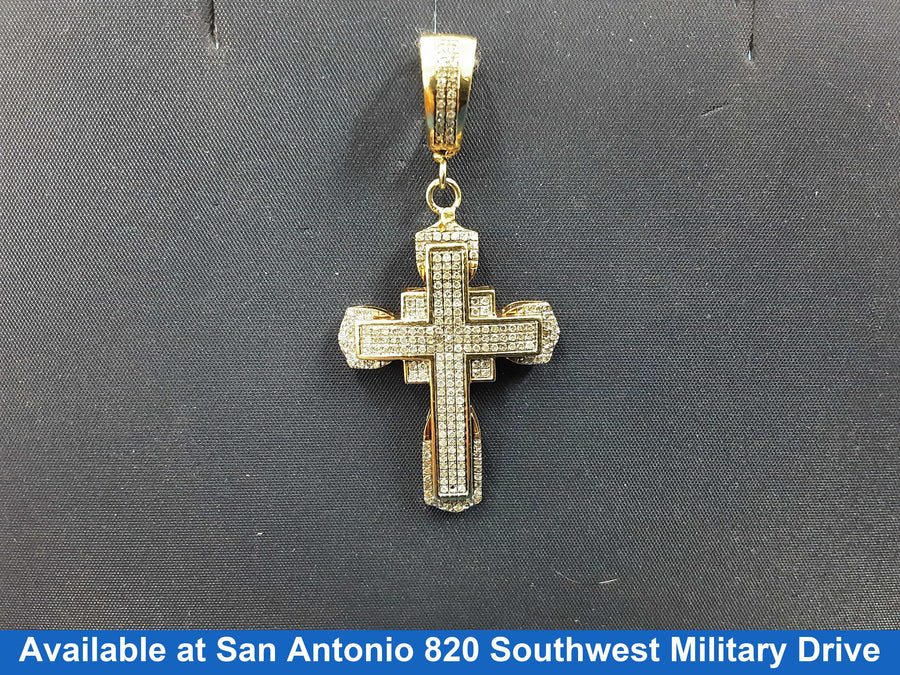 Religious Pendant - Yellow Gold 10k (.417) 4.2 grams