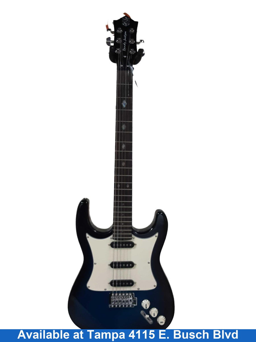 Randy Jackson 2061/1000 Blue Acoustic / Electric Classic Guitar