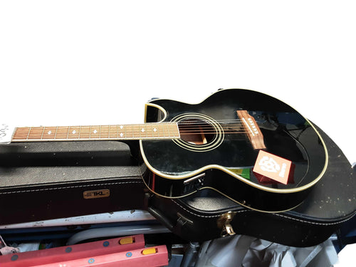 Epiphone Pr5eeb Black Acoustic / Electric Classic Guitar