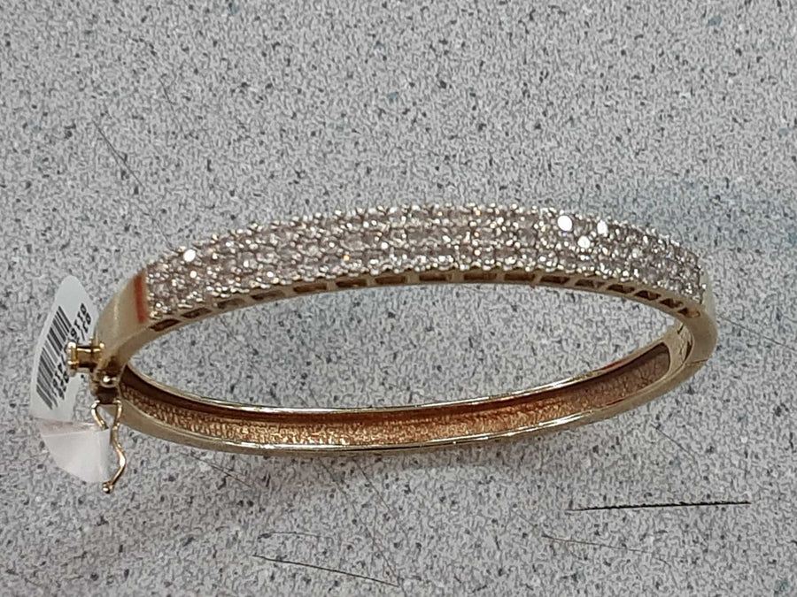 Bangle Bracelet - Yellow Gold 14k (.585) 18.6 grams 6 inch