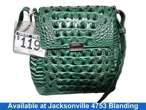 Brahmin Green Bag Green Purse / Handbag