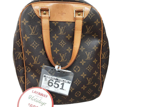 Louis Vuitton V1 1020 Brown Purse / Handbag