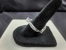 Women's Ring - Solitaire - White Gold 14k (.585) 3.1 grams Size 20