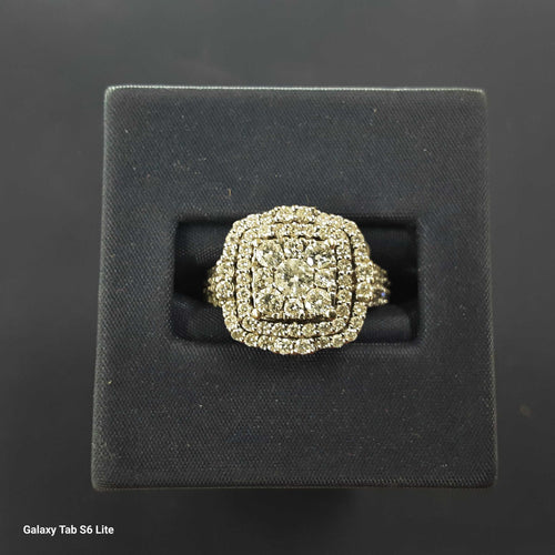 Women's Ring - White Gold 14k (.585) 5.9 grams Size 20