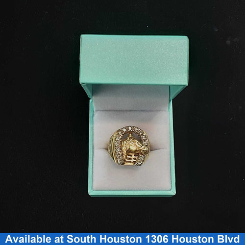 Men's Ring - Yellow Gold 14k (.585) 12.2 grams Size 9