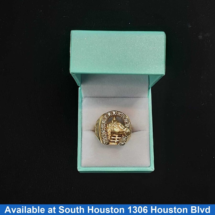 Men's Ring - Yellow Gold 14k (.585) 12.2 grams Size 9