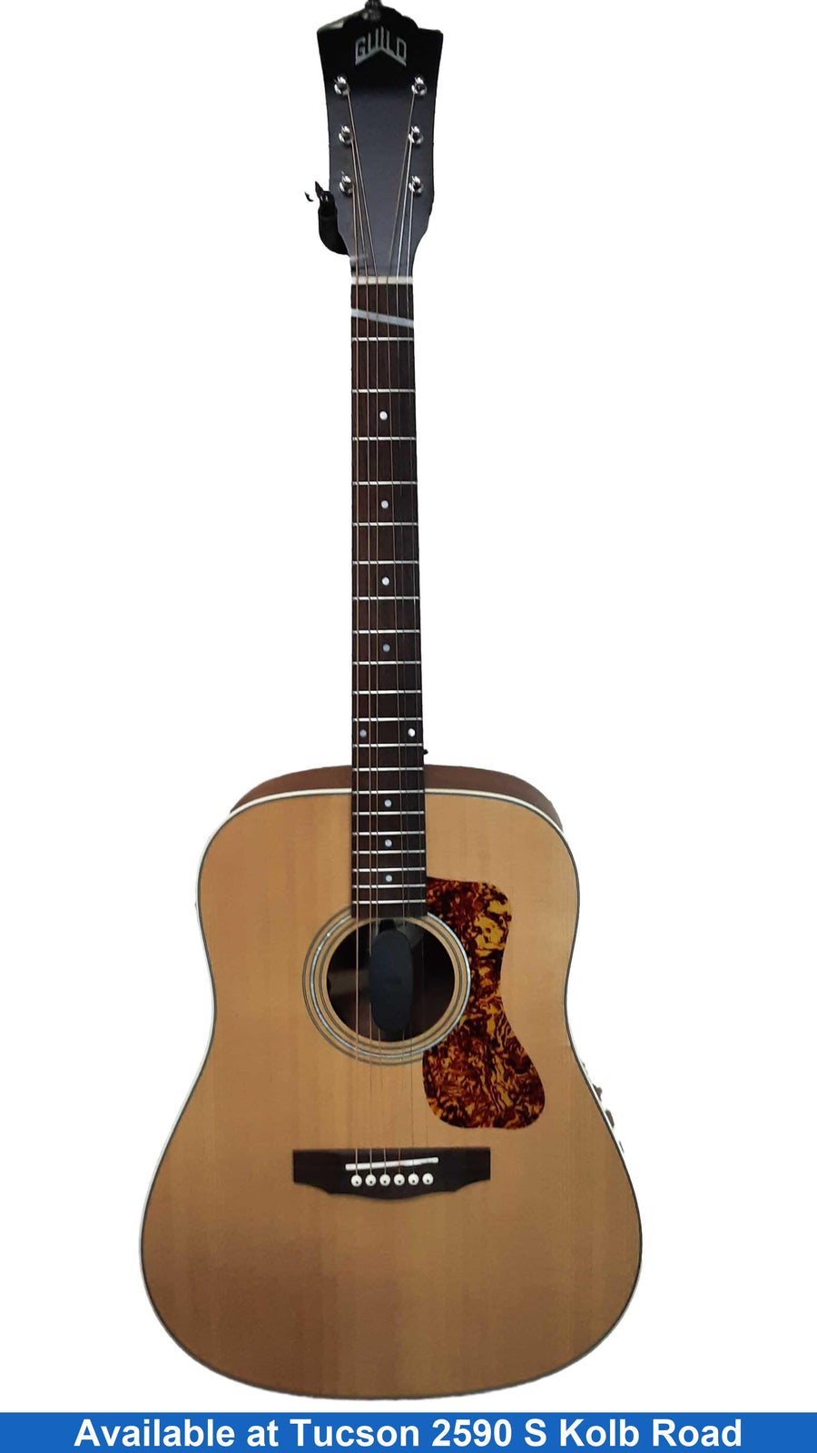 Guild D240f Beige / Tan Acoustic / Electric Classic Guitar