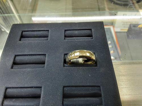 Ring - Wedding Band - White Gold 14k (.585) 9.1 grams Size 20