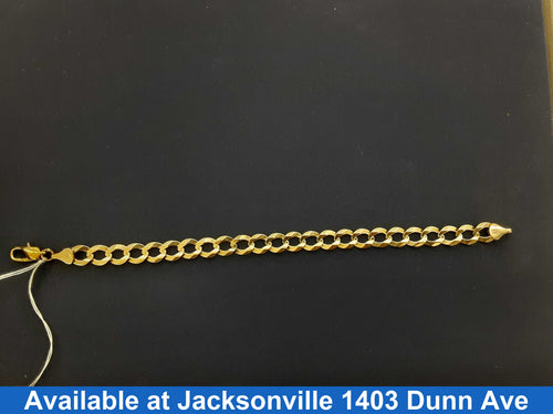 Bracelet - Yellow Gold 10k (.417) 15.4 grams 9 inch