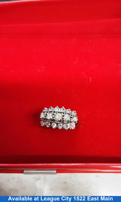 Women's Ring - White Gold 14k (.585) 4.7 grams Size 8