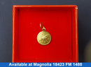 Symbol Pendant - Yellow Gold 18k (.750) 1.5 grams