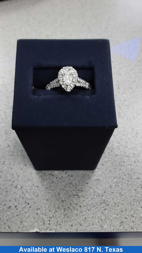 Women's Ring - White Gold 14k (.585) 3.4 grams Size 6